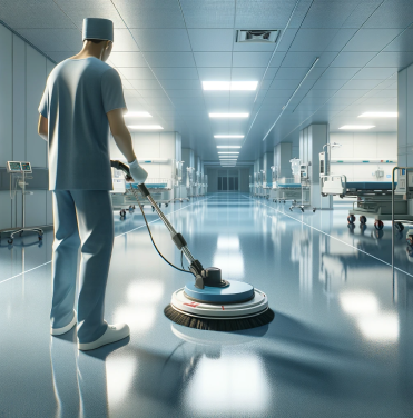 Healthcare cleaning services - Buffer